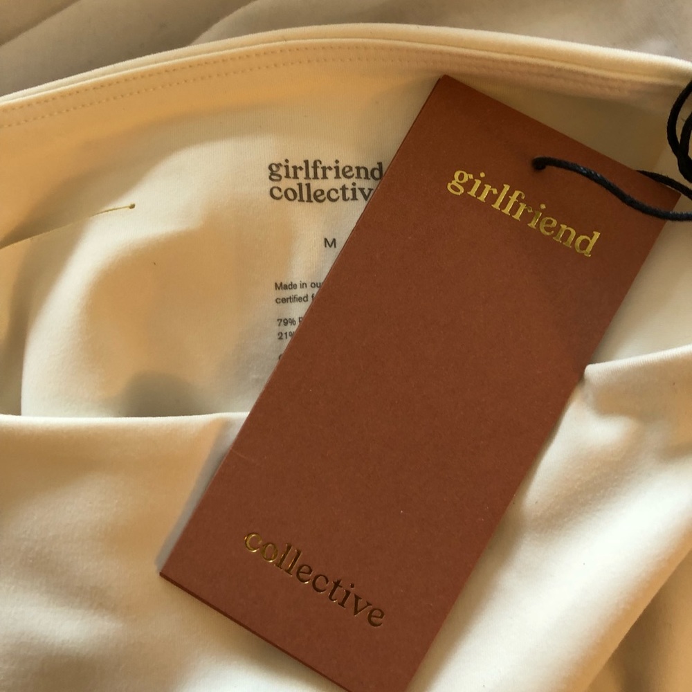 Girlfriend collective ivory leggings